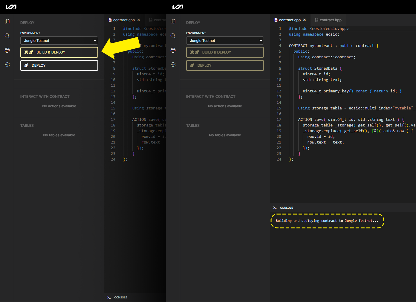 Vaulta Web IDE